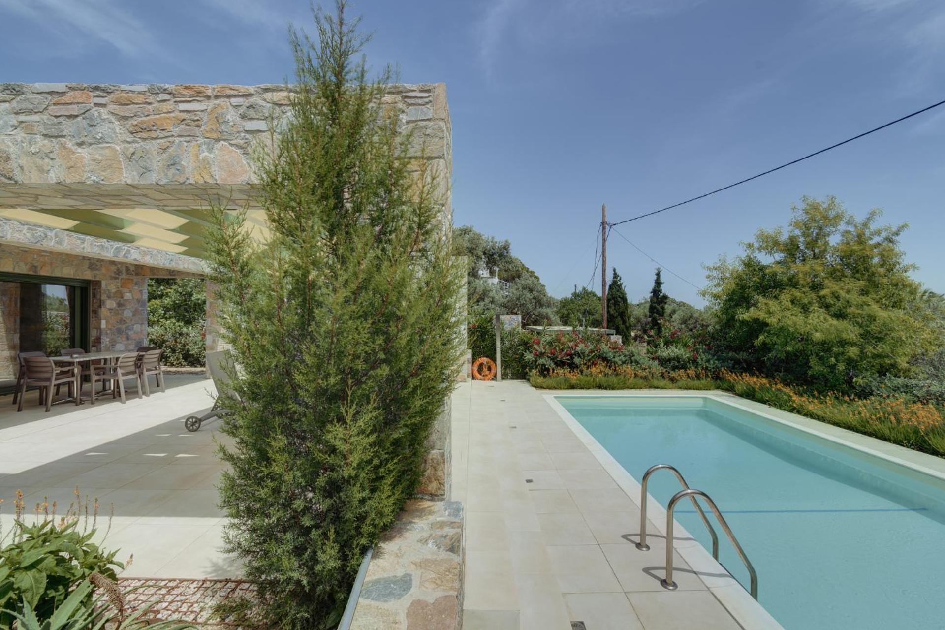 Villa Ouzo Stone House 1 With Private Pool Plomari Exterior foto